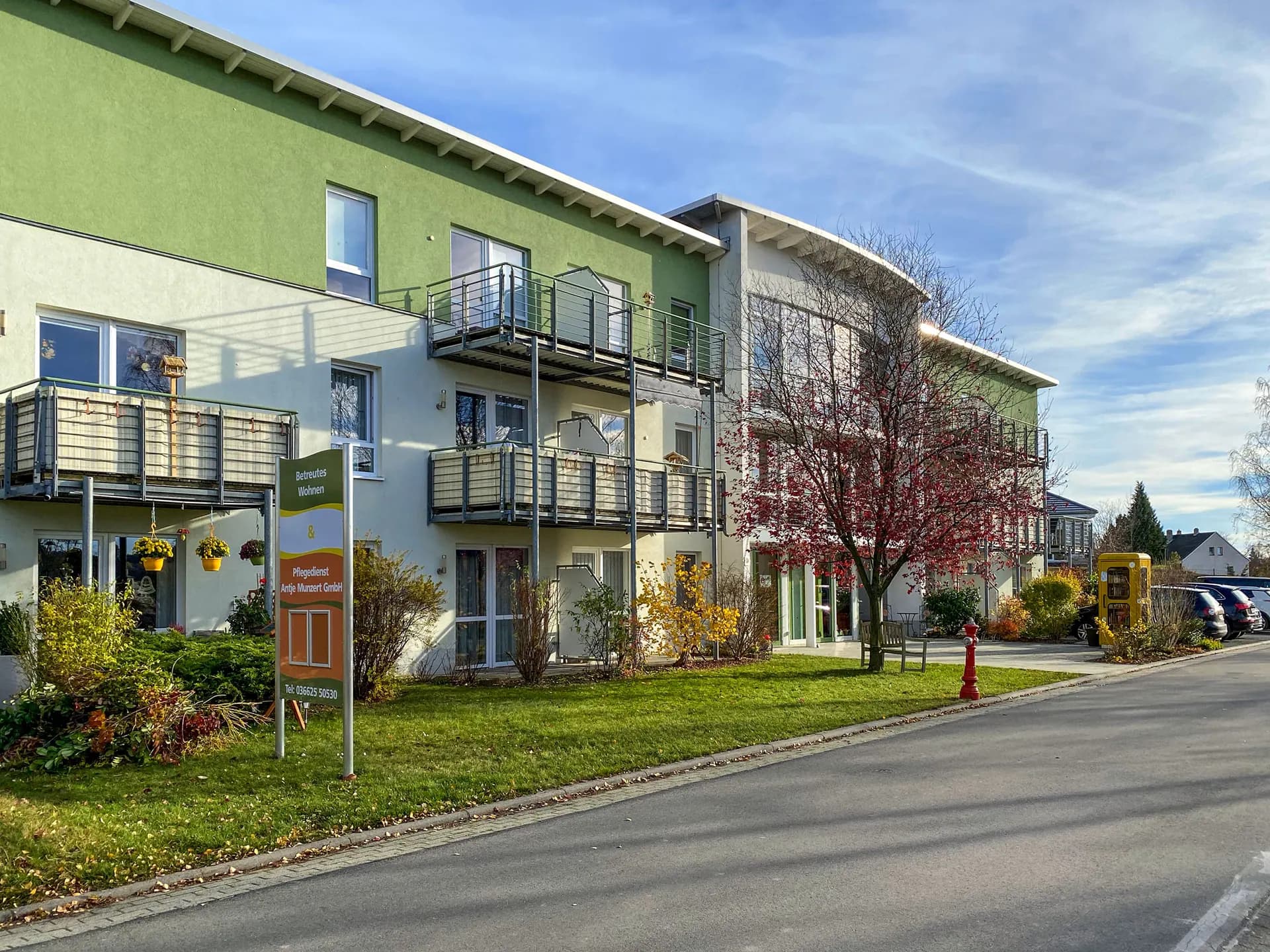 Hochbau: Betreutes Wohnen Schwester Antje Munzert – Gebäude-Neubau in Langenwetzendorf